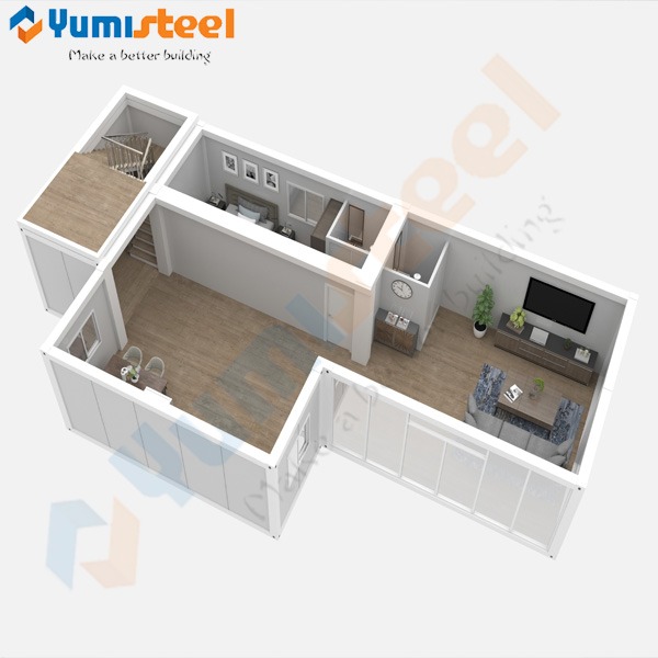 Internal Design of Container House