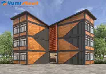 Simple Containers House Can Also Make Big Art