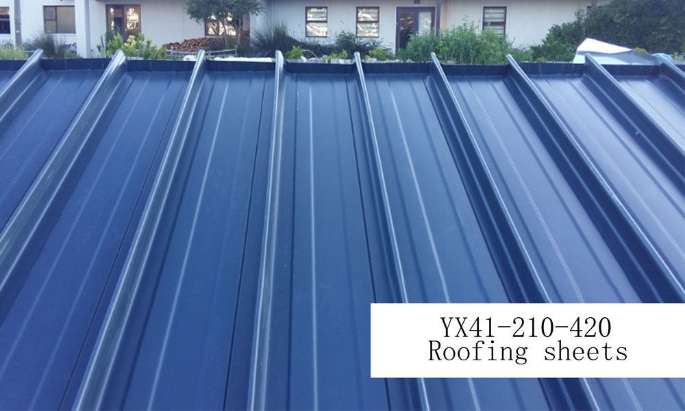 Three ribs roofing sheet