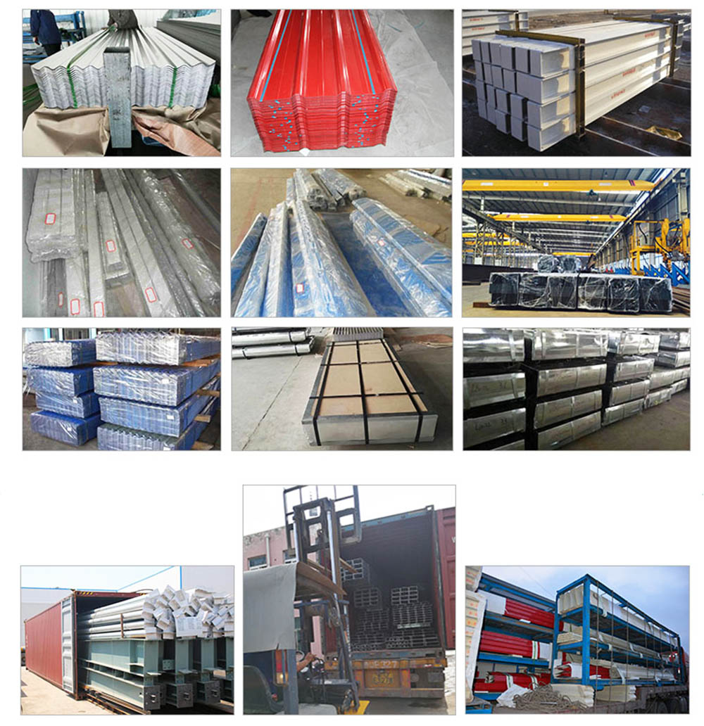 Packing of steel structure