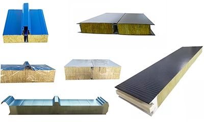 Fireproof rockwool sandwich panels