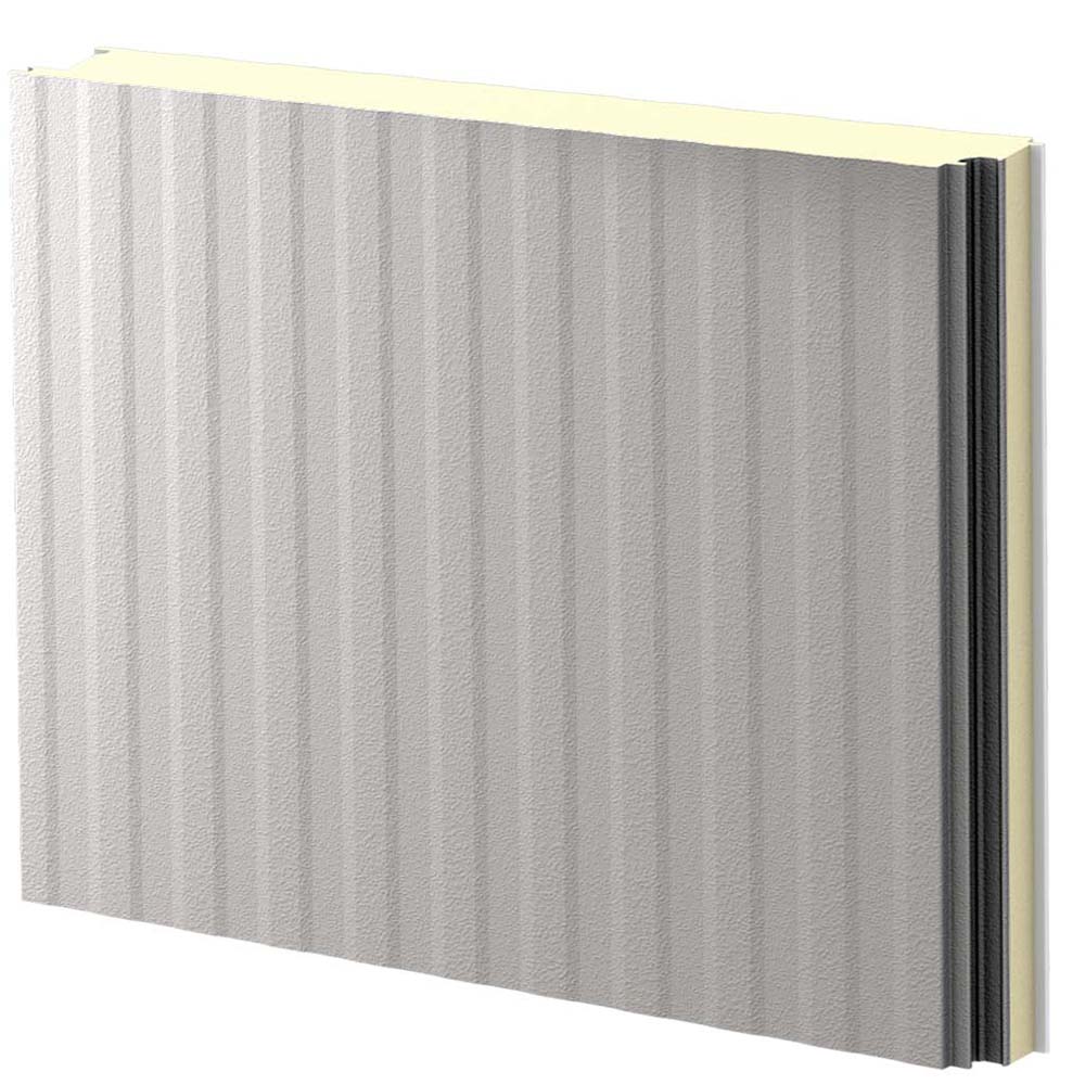 PU sandwich panels with T ribs