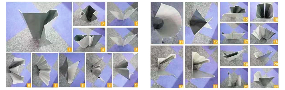 Different types of metal flashing