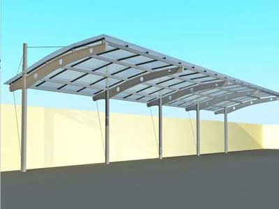 steel structure carport building