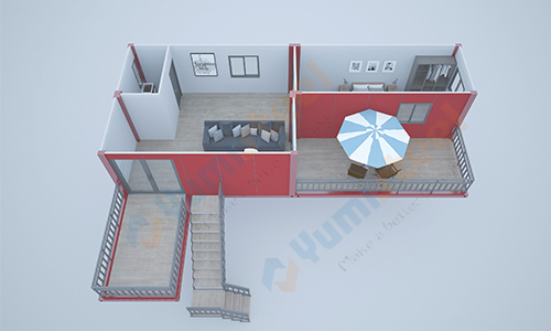 customized container house design