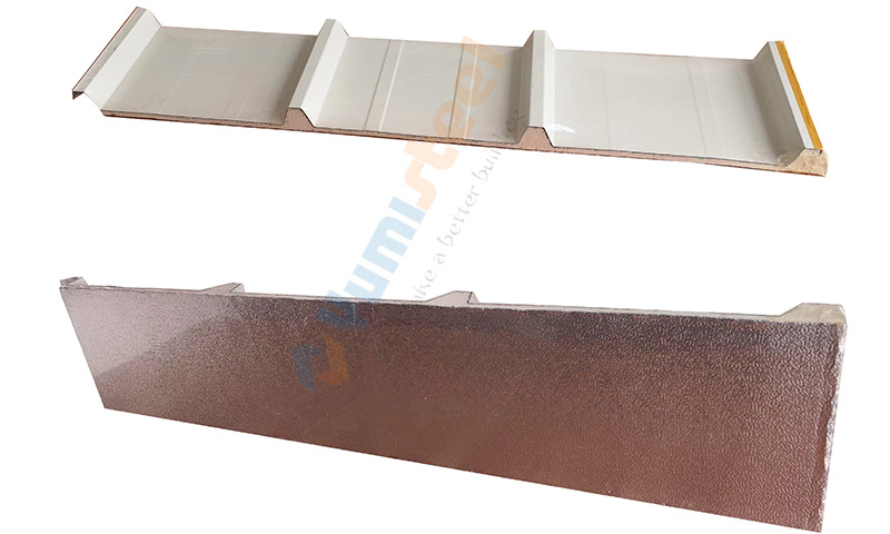 10mm PIR roof sandwich panels details