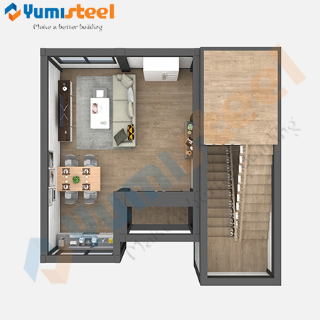 Example for Plan Design for container house