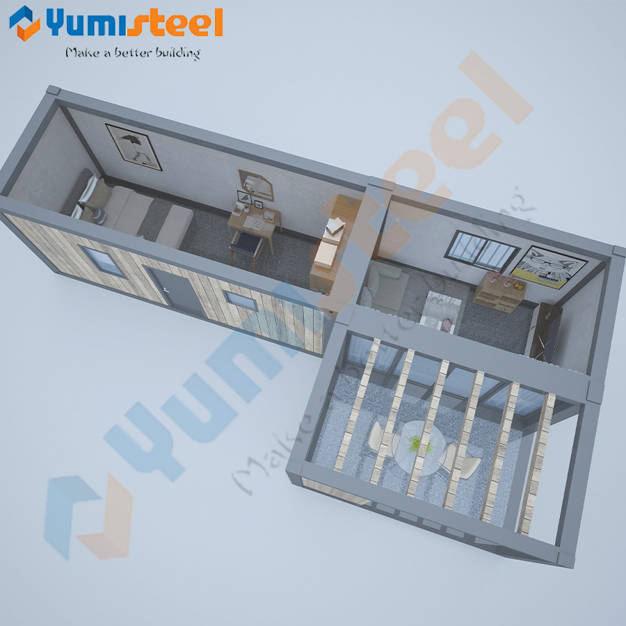 flat modular house supplier