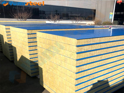 Rock wool wall sandwich panel