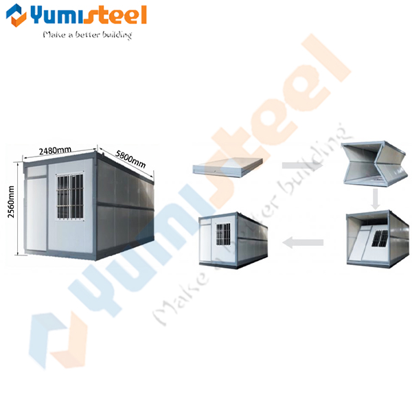 How is a foldable house look like?