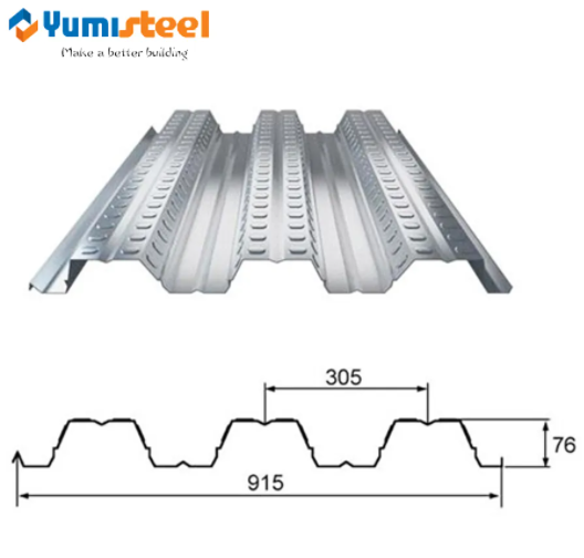 galvanized steel floor decking for sale