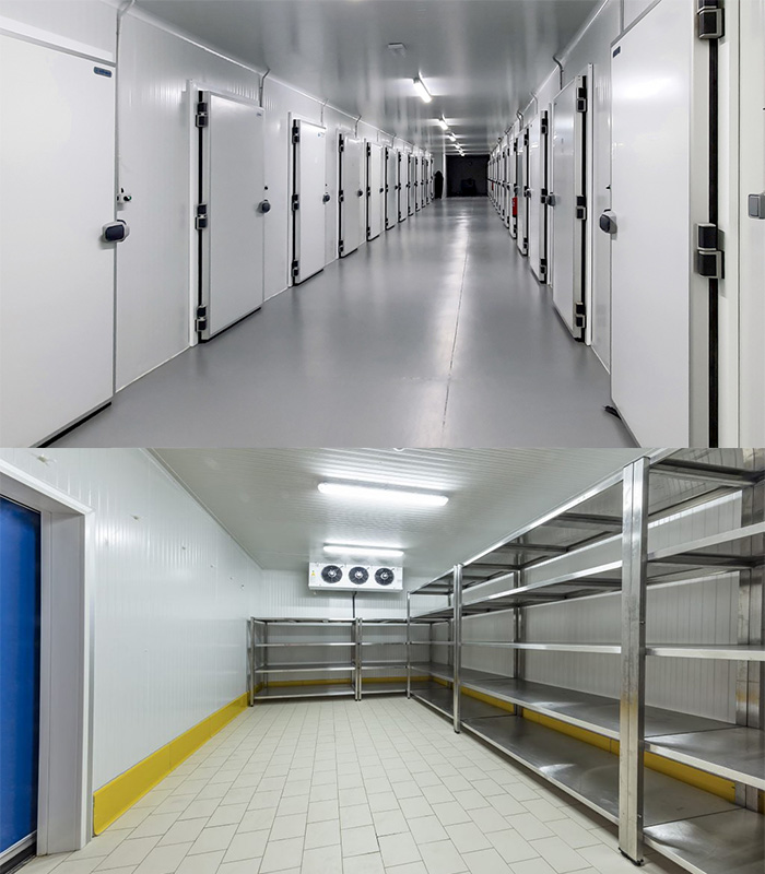 Food cold storage room supplier