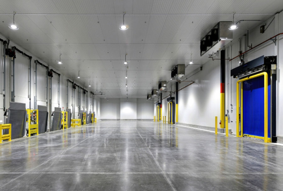 Cold storage facilities for temperature control