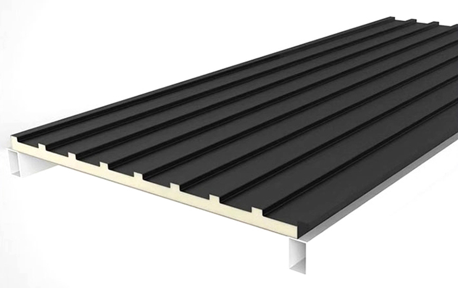 Box Rib PU sandwich panel