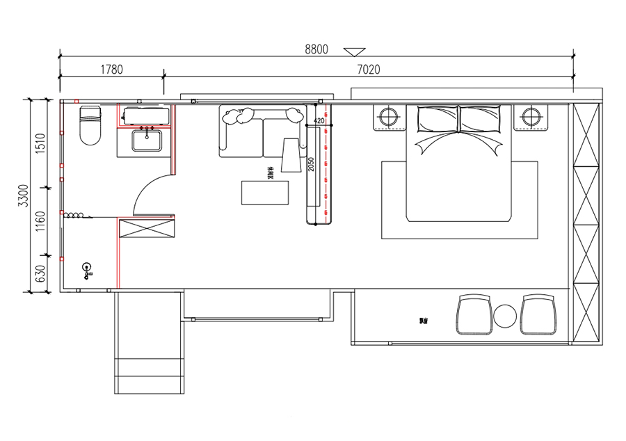 Space Capsule Layout