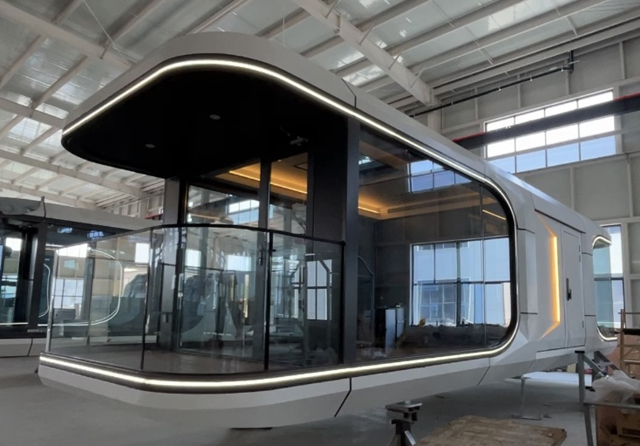 space capsule house