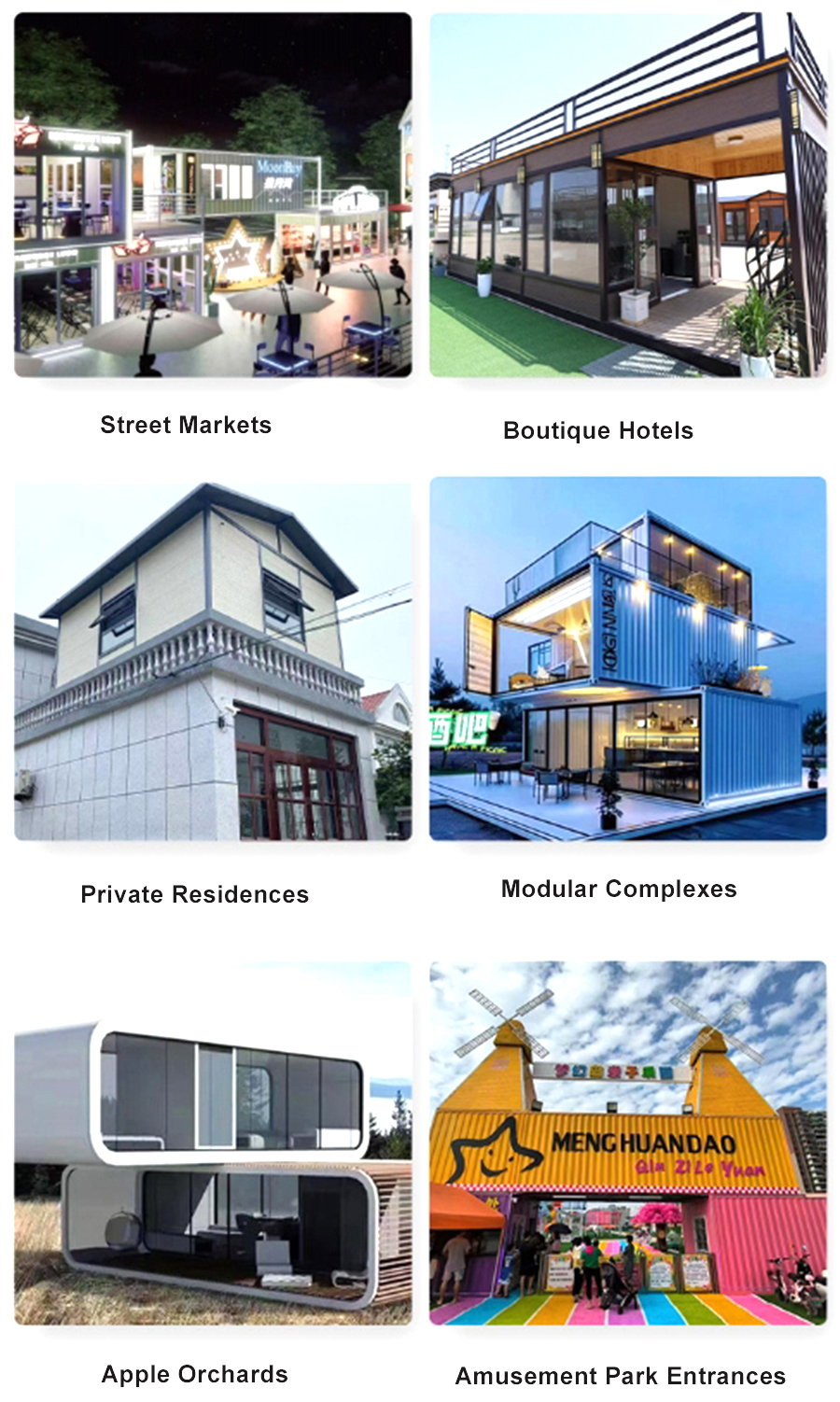 Container house appliacation