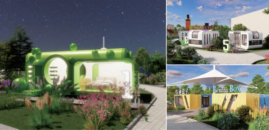 space capsule houses