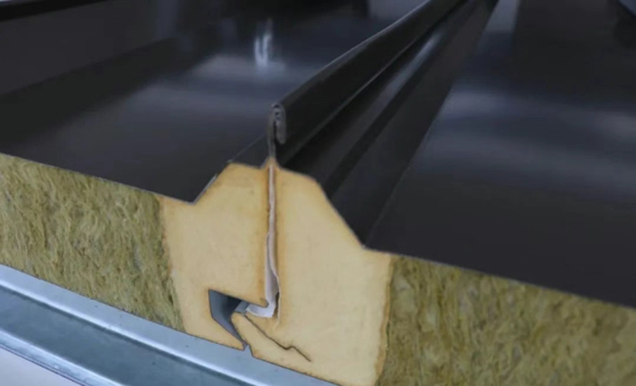 Solar Sandwich Panel Jointing method