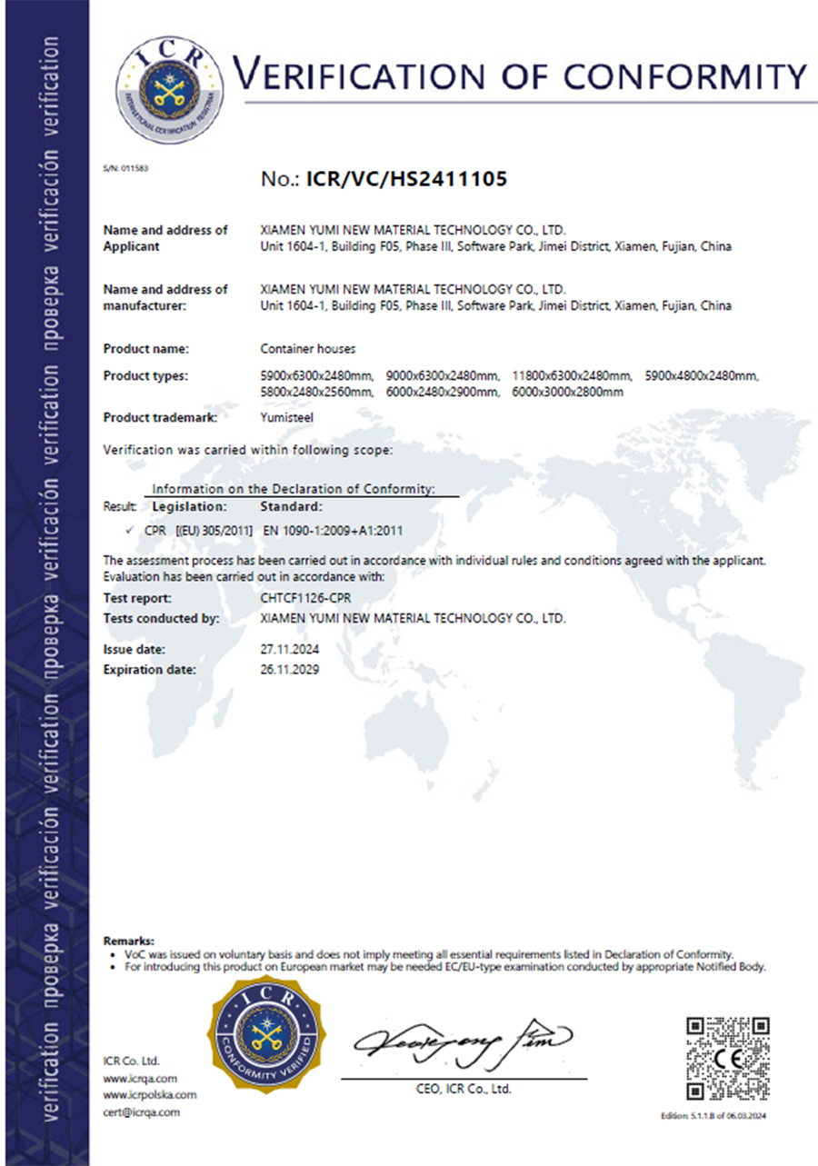 CE certification