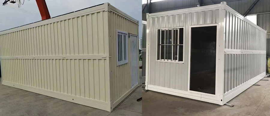 Folding container houses