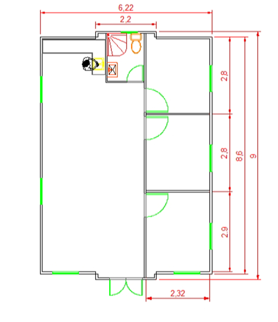 30ft expandable container house
