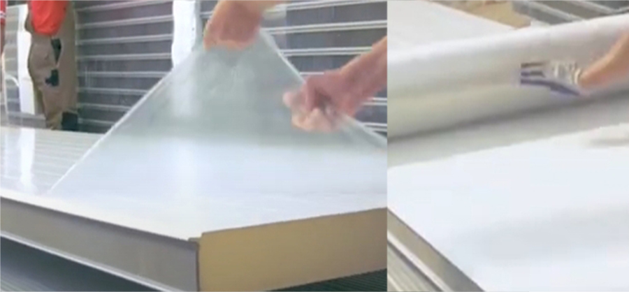 Removing Protective Film