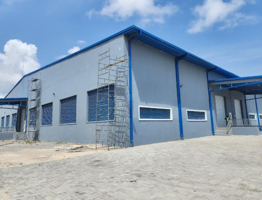 Warehouse exterior