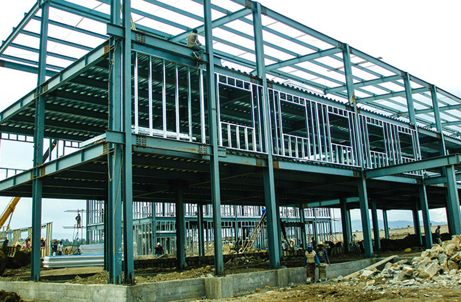 Steel structure building Steel structure building