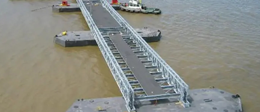 prefabricated steel structure bridge
