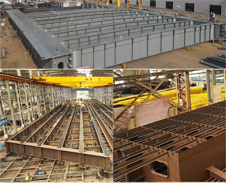 Prefabricated steel structures