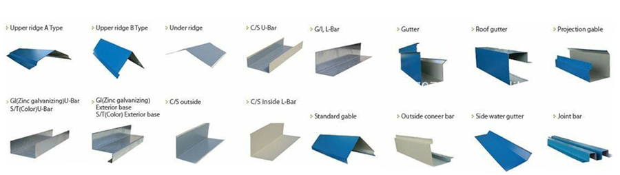 Roof flashing types