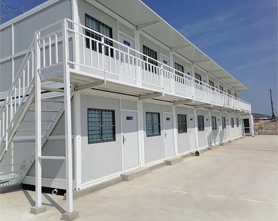 Folding container office