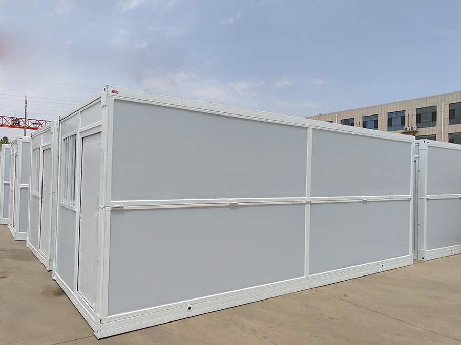 Foldable container house