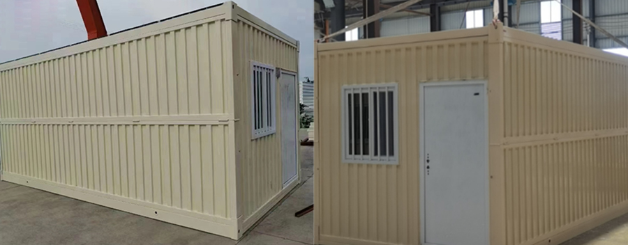Foldable container house