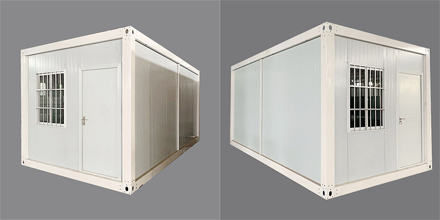 Quick assemble container