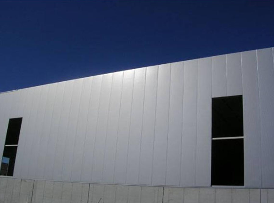 PU sandwich panels wall