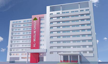 High rise building in Dhaka Bangladesh