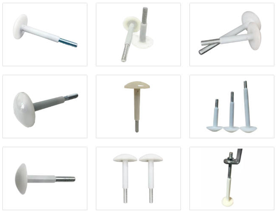Mushroom head screw bolts
