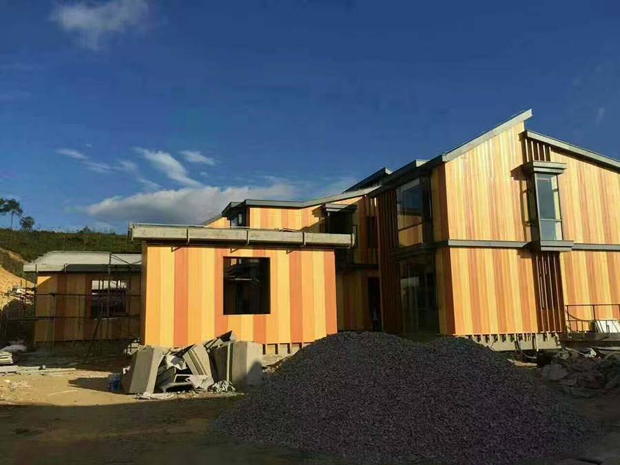 Steel structure villa Steel structure villa