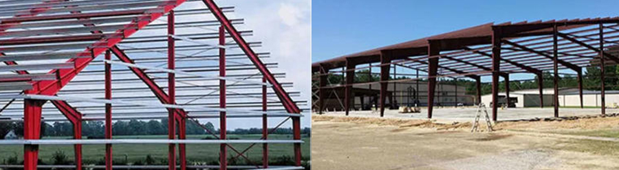 Roof purlins and wall purlins