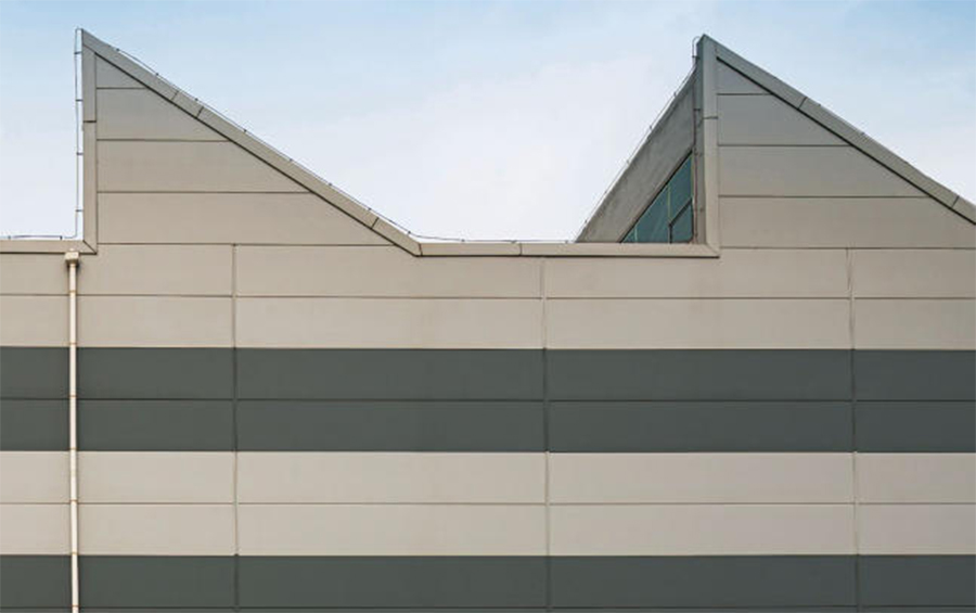 Rockwool sandwich panels wall