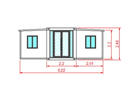 40 sq ft layout