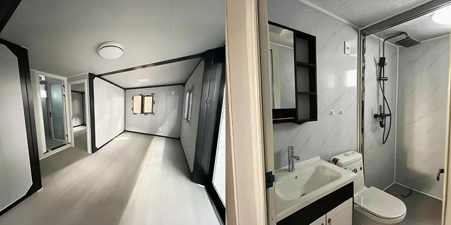 Container house interior decoration