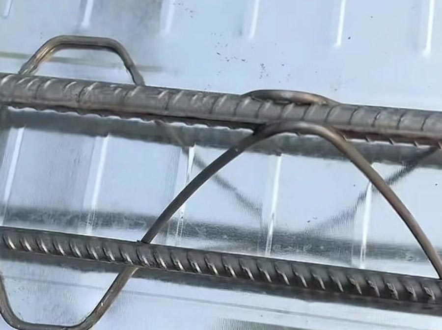 Steel bar truss decking sheets
