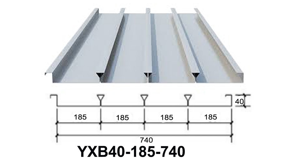 Closed type floor decking sheets