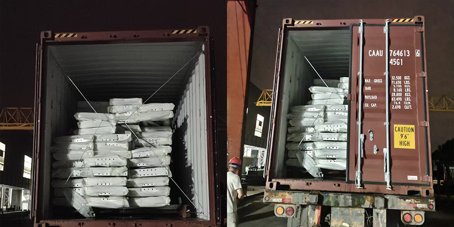 Steel structure packing