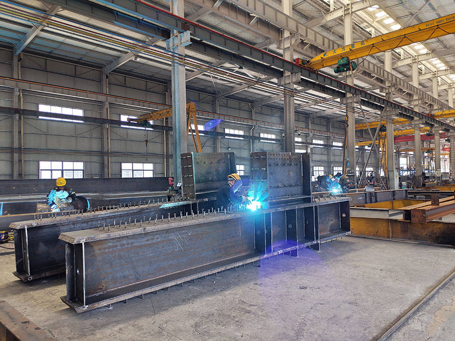 Prefabricated steel structure production Prefabricated steel structure production