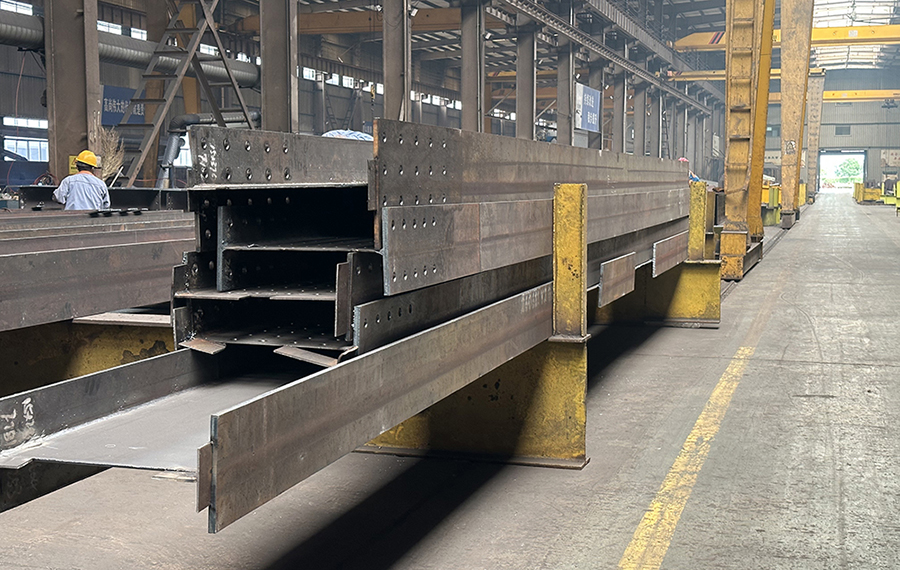 Structural steel H-beams Structural steel H-beams