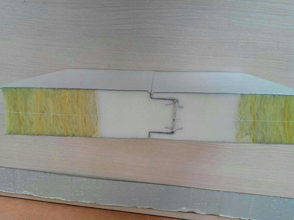 wall rockwool sandwich panesl joint
